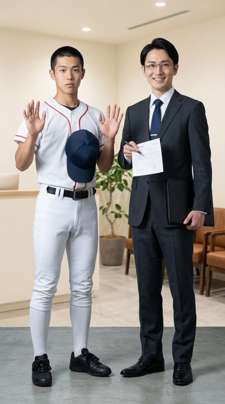勧誘を断った直後に実家の受信料回収を迫られるイメージ