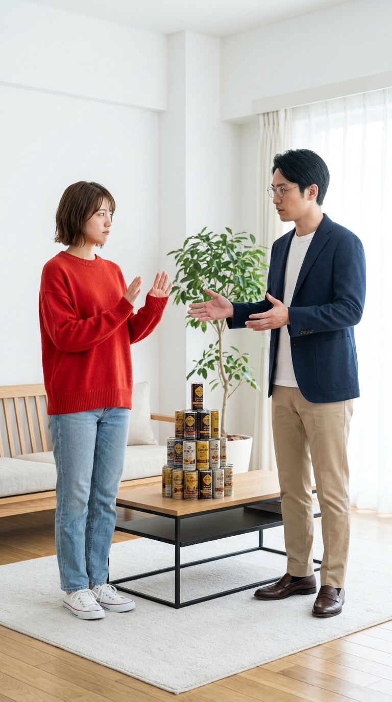 伝統工芸品を一切知らず開き直る友人のイメージ